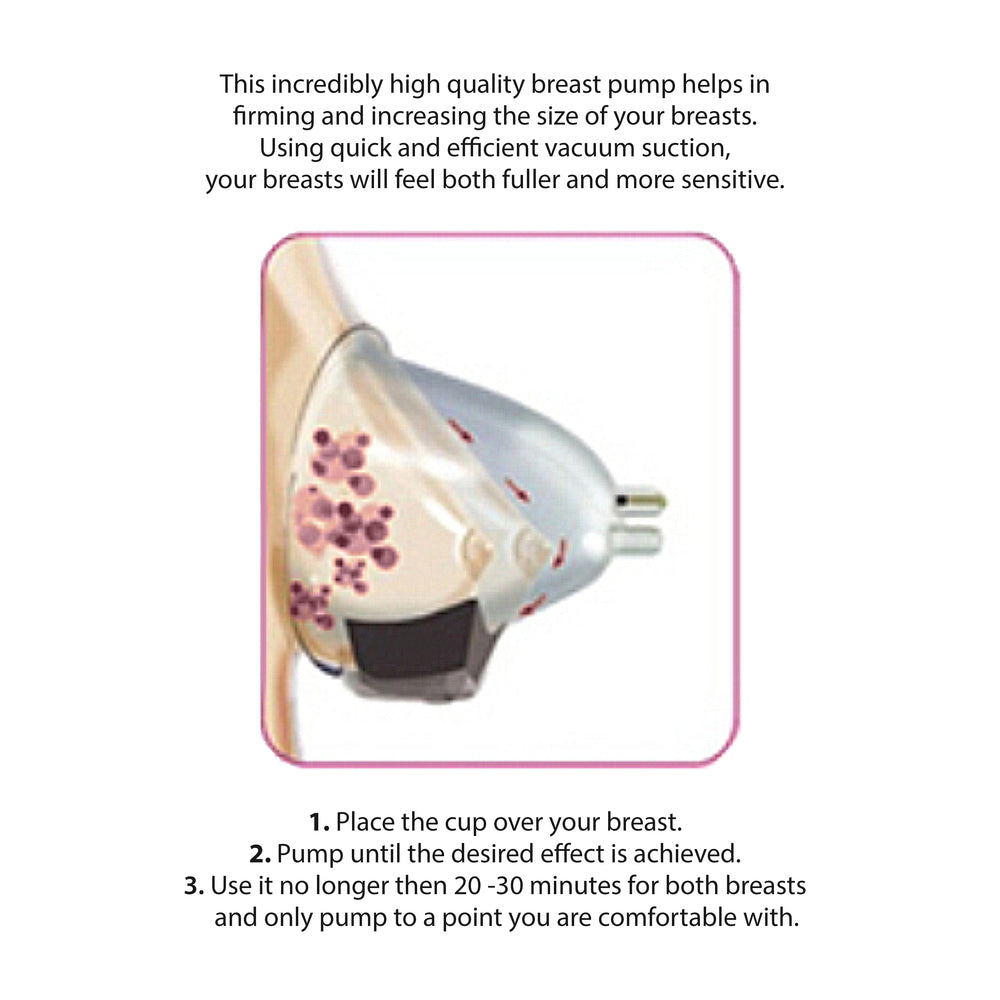 Pumped Breast Pump Medium Rose Gold - Peaches & Cream