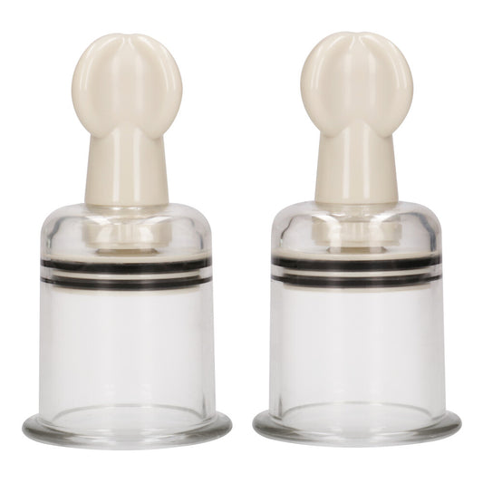 Pumped Nipple Suction Set Large - Peaches & Cream