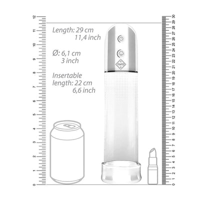 Automatic Luv Pump Transparent - Peaches & Cream