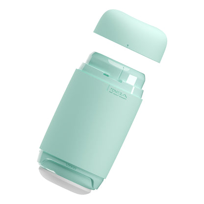 Tenga Puffy Mint Green Masturbator - Peaches & Cream