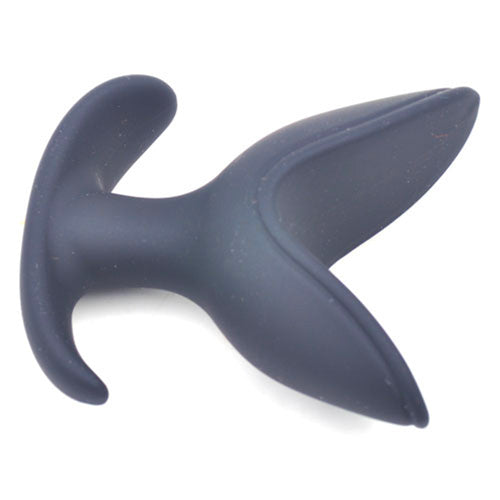 Black Silicone Ass Anchor Butt Plug - Peaches & Cream