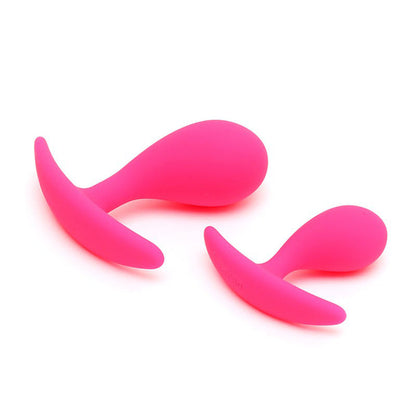 Copenhagen Pink Duo Anal Plug Set - Peaches & Cream