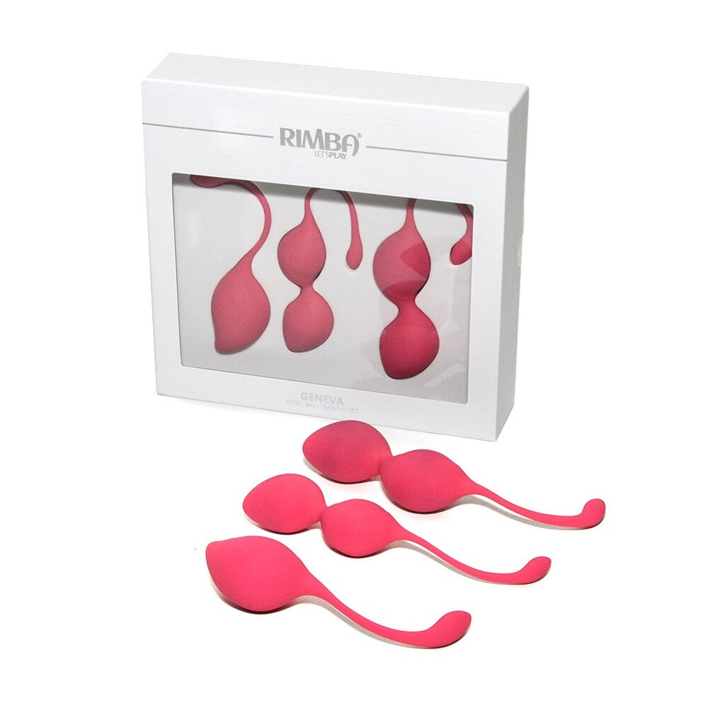 Rimba Geneva Kegal Ball Training Set Pink - Peaches & Cream