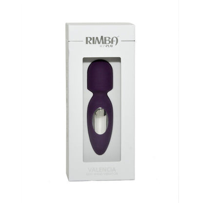 Rimba Valencia Mini Wand Vibrator Purple - Peaches & Cream