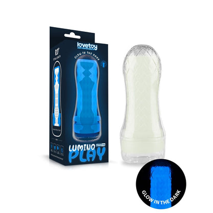 Lovetoy Glow In The Dark Lumino Play Masturbator 1 - Peaches & Cream