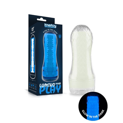 Lovetoy Glow In The Dark Lumino Play Masturbator 2 - Peaches & Cream