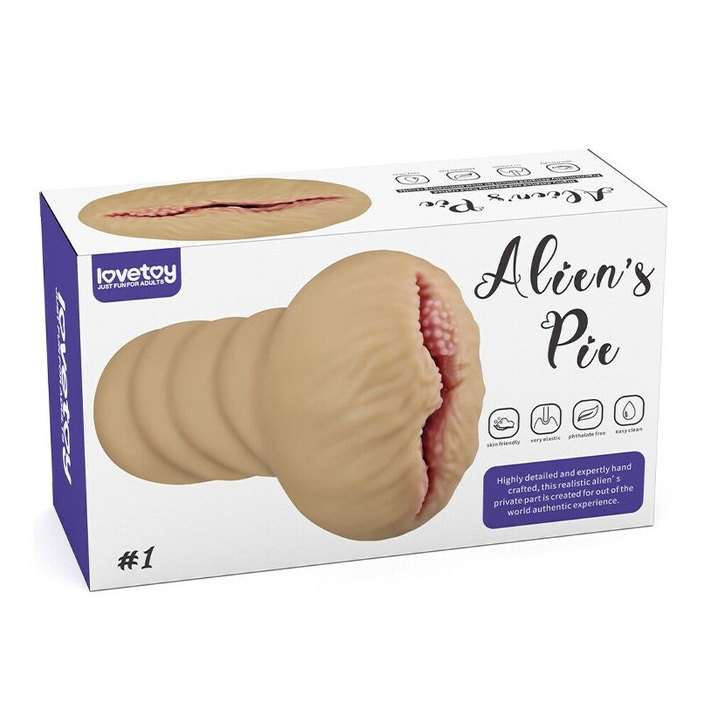 Lovetoy Aliens Pie Number 1 Masturbator Flesh Pink - Peaches & Cream