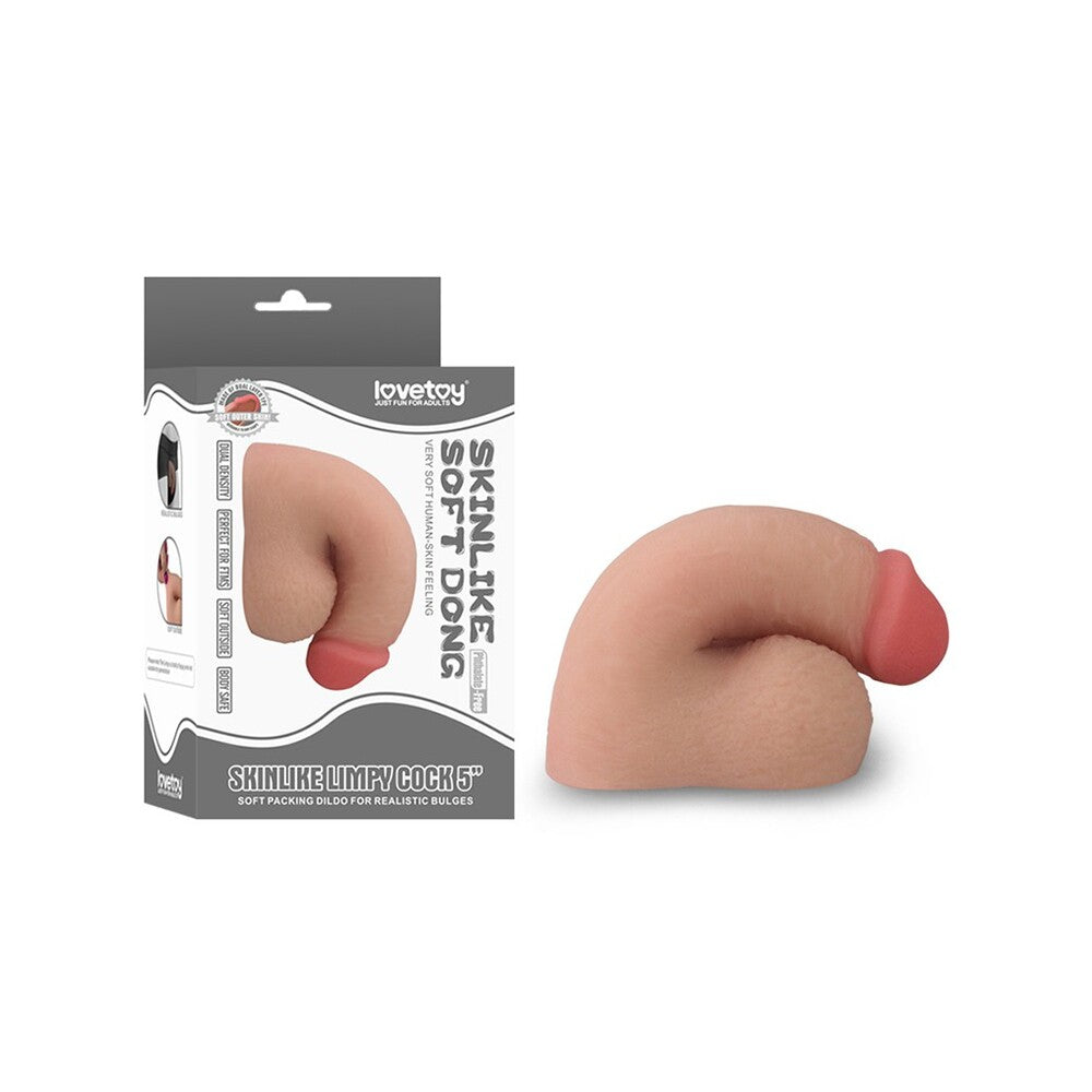 Lovetoy Skinlike Limpy Cock 5 Inches Flesh Pink - Peaches & Cream