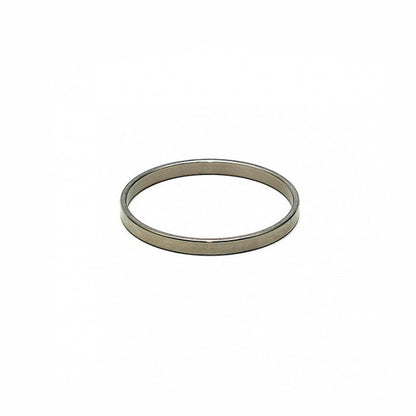 Stainless Steel Solid 0.5cm Wide 30mm Cockring - Peaches & Cream