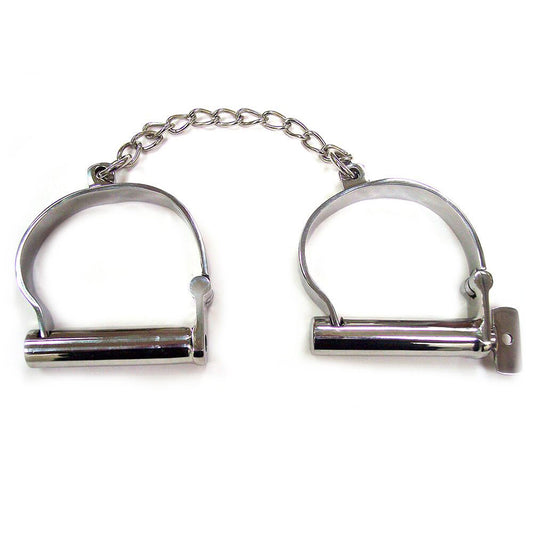 Rouge Stainless Steel Ankle Shackles - Peaches & Cream