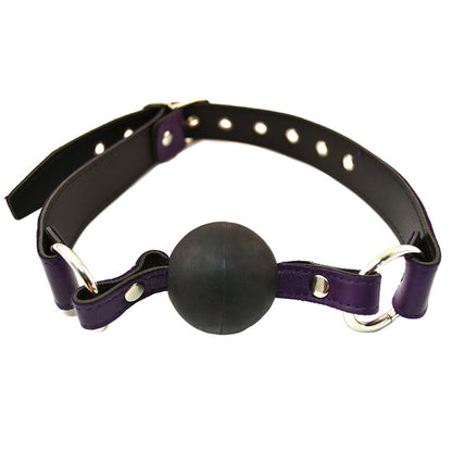 Rouge Garments Ball Gag Purple - Peaches & Cream