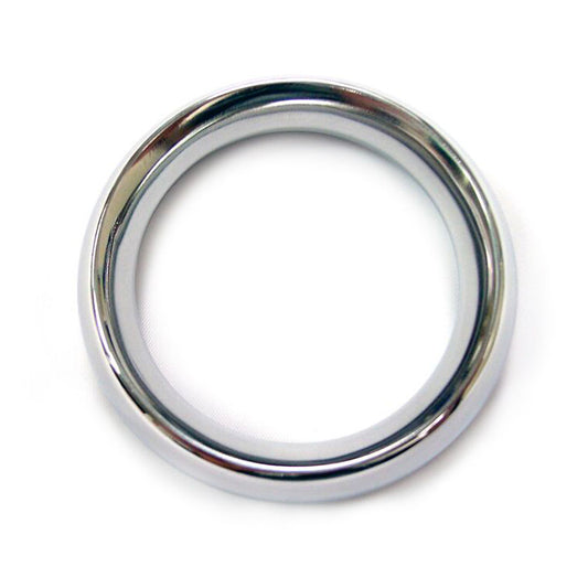 Rouge Stainless Steel Doughunt Cock Ring 45mm - Peaches & Cream