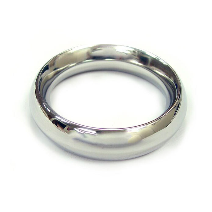 Rouge Stainless Steel Doughunt Cock Ring 45mm - Peaches & Cream