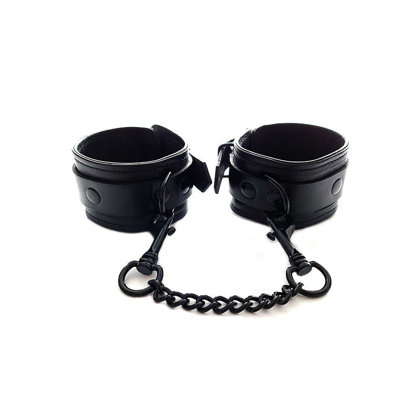 Rouge Garments Plain Black Ankles Cuffs - Peaches & Cream