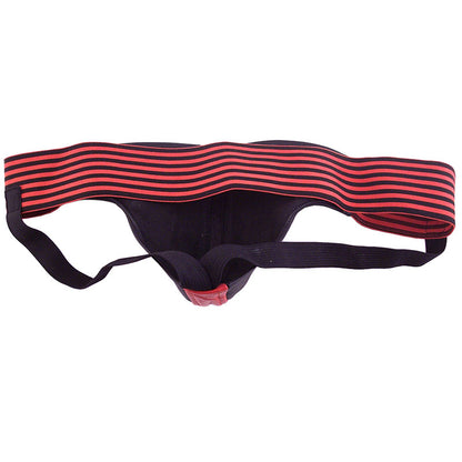 Rouge Garments Jock Black And Red - Peaches & Cream