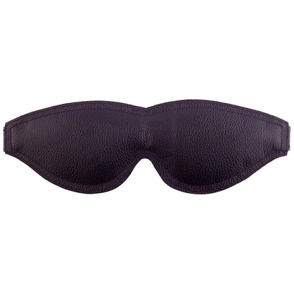 Rouge Garments Large Black Padded Blindfold - Peaches & Cream