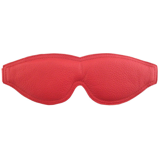 Rouge Garments Large Red Padded Blindfold - Peaches & Cream