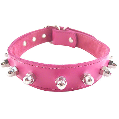 Rouge Garments Pink Nut Collar - Peaches & Cream