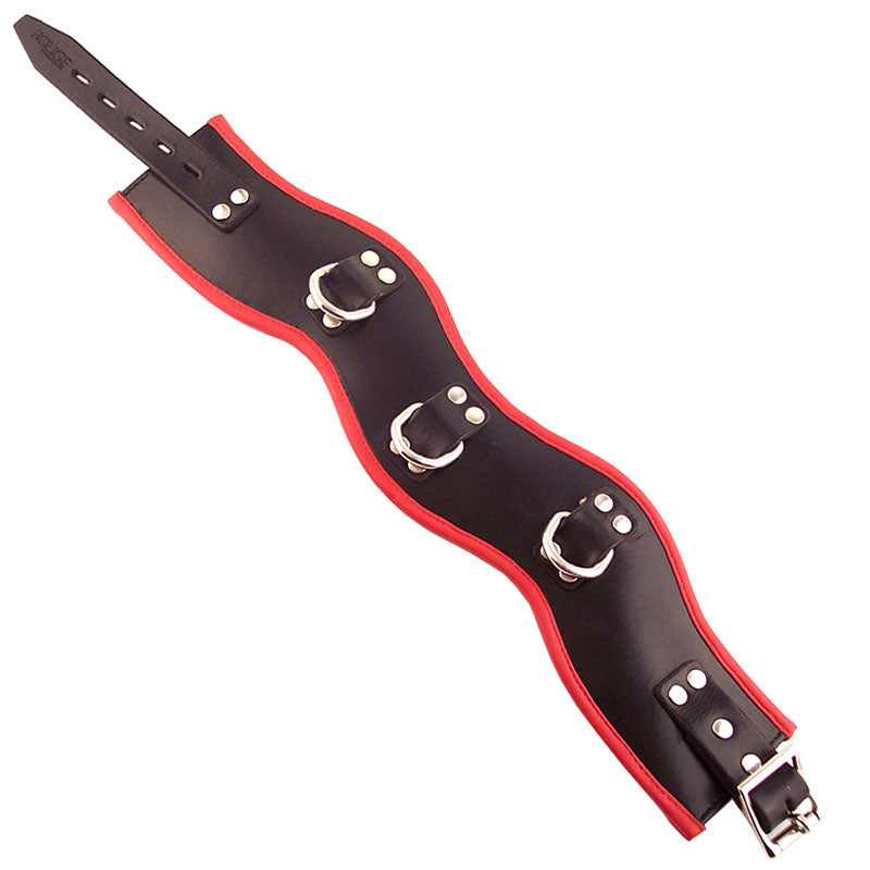 Rouge Garments Black And Red Padded Posture Collar - Peaches & Cream