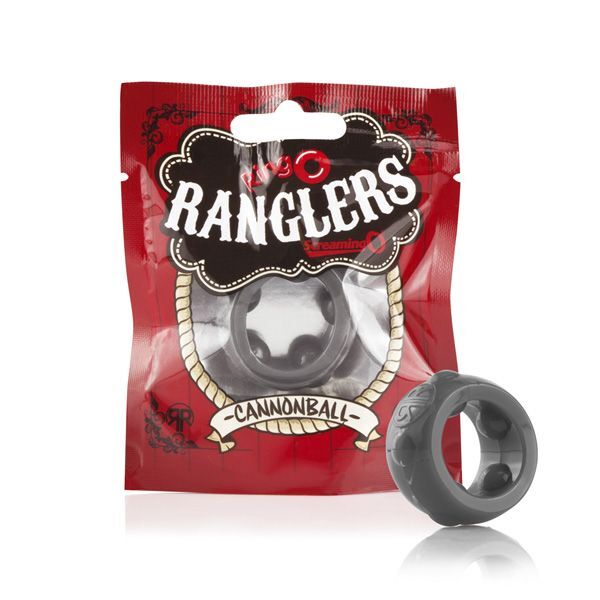 Screaming O Ranglers Cannonball Cock Ring - Peaches & Cream