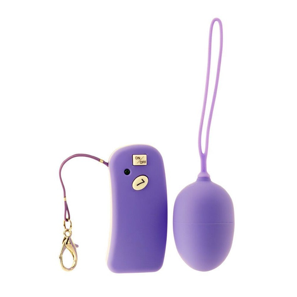 Me You Us Silky Touch Remote Controlled Vibrating Egg - Peaches & Cream