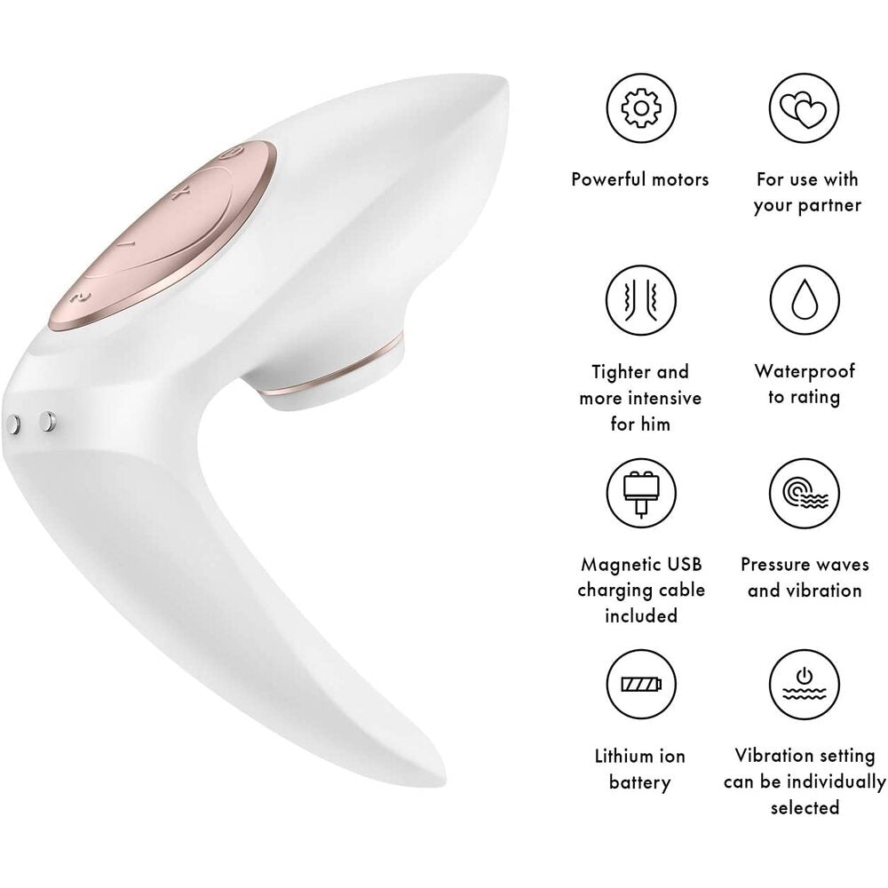 Satisfyer Pro 4 Couples - Peaches & Cream