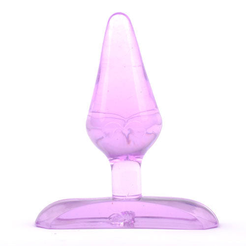 Purple Mini Anal Plug - Peaches & Cream