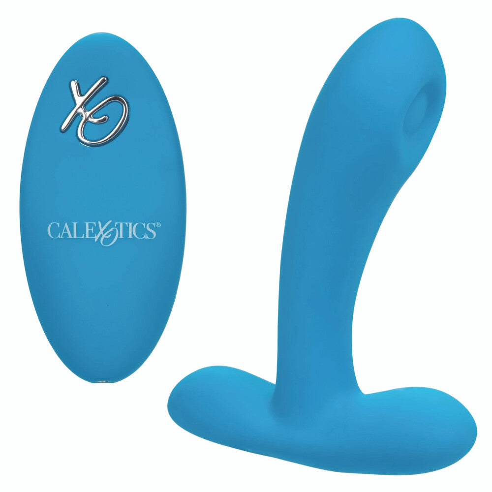 Remote Controlled Pulsing Pleaser Vibrator - Peaches & Cream