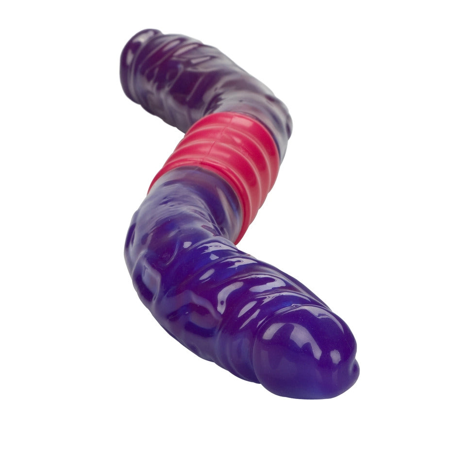 Dual Vibrating Flexi Dong - Peaches & Cream