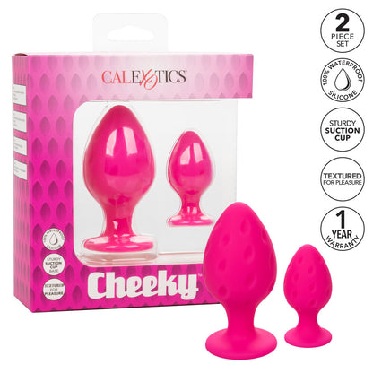 Cheeky Butt Plug Duo Pink - Peaches & Cream