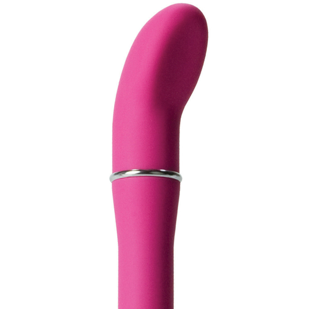 Lulu Satin Scoop Mini Vibrator - Peaches & Cream