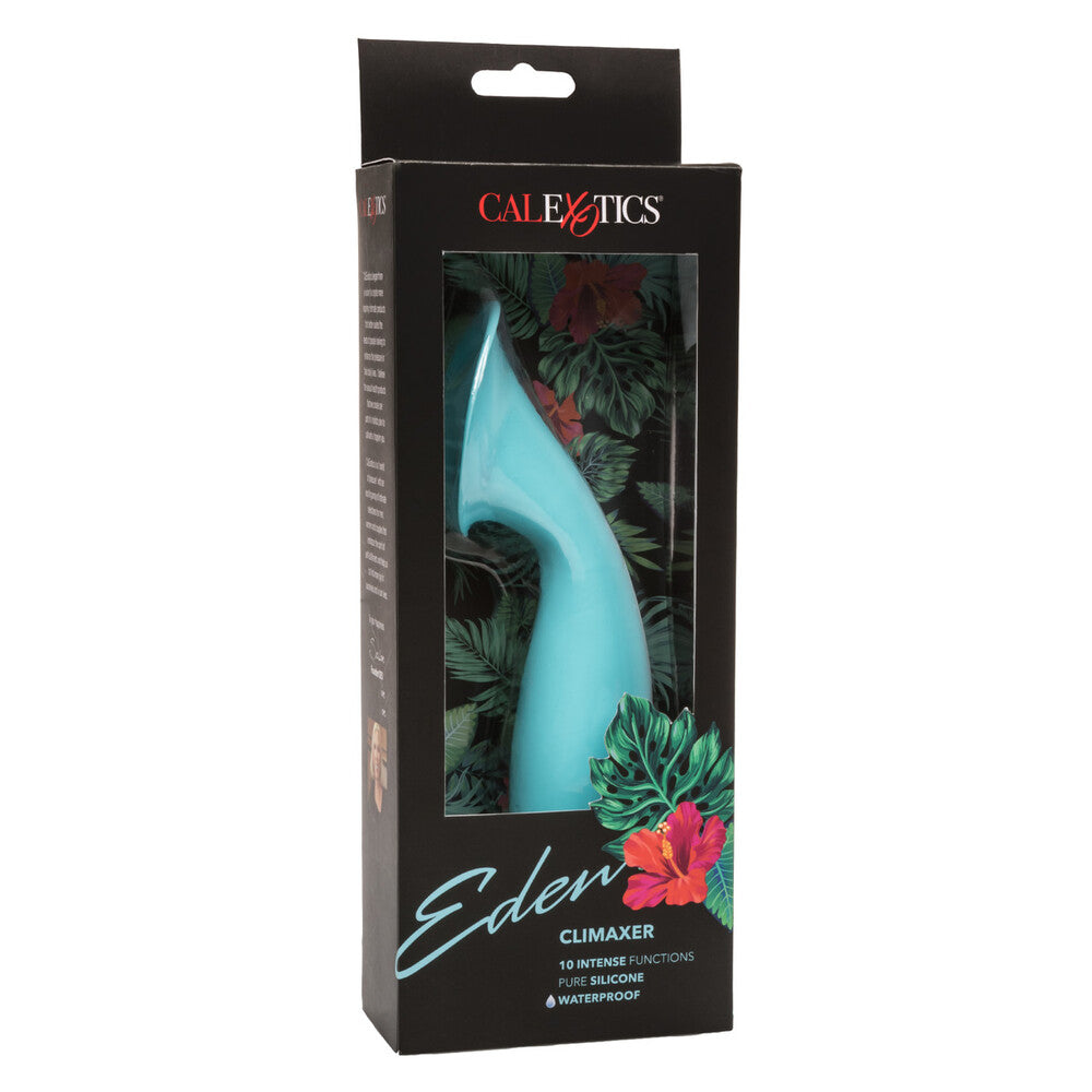 Eden Climaxer Silicone Clitoral Vibe Waterproof 6.25 Inch - Peaches & Cream