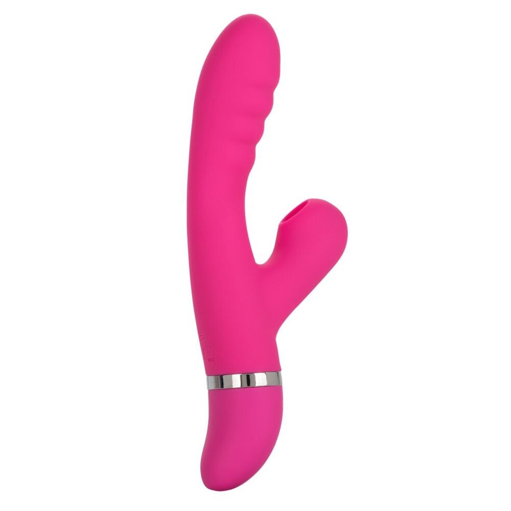 Foreplay Frenzy Pucker Rabbit Vibrator - Peaches & Cream