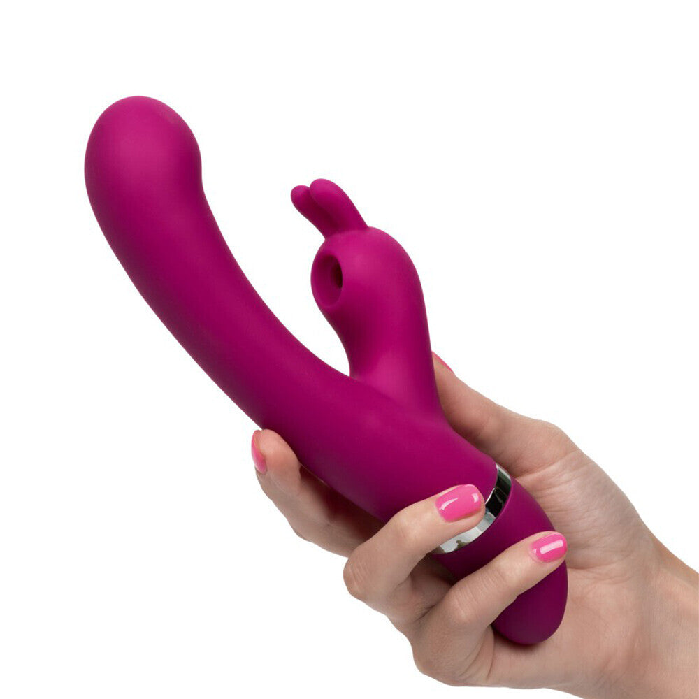 Foreplay Frenzy Bunny Kisser Vibrator - Peaches & Cream