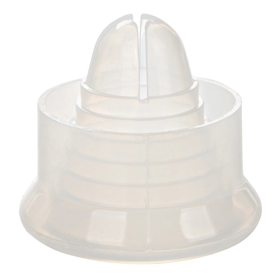 Optimum Series Universal Silicone Pump Sleeve Clear - Peaches & Cream