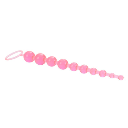 X10 Anal Beads - Peaches & Cream