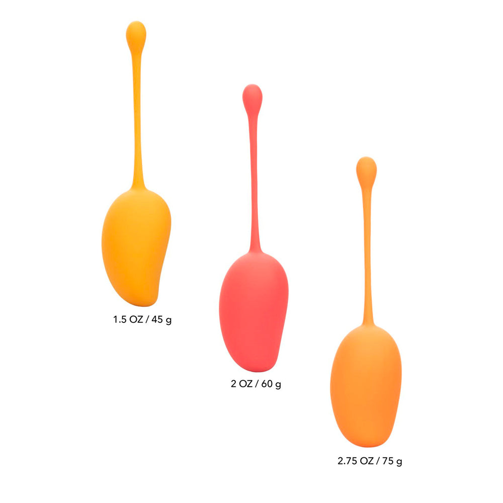 Kegel Training Set Mango - Peaches & Cream