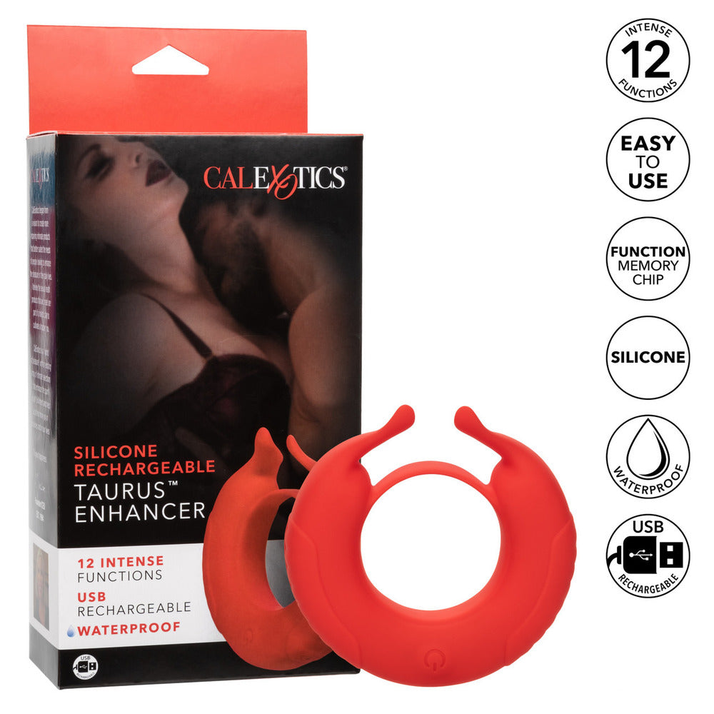 Taurus Enhancer Couples Cock Ring - Peaches & Cream