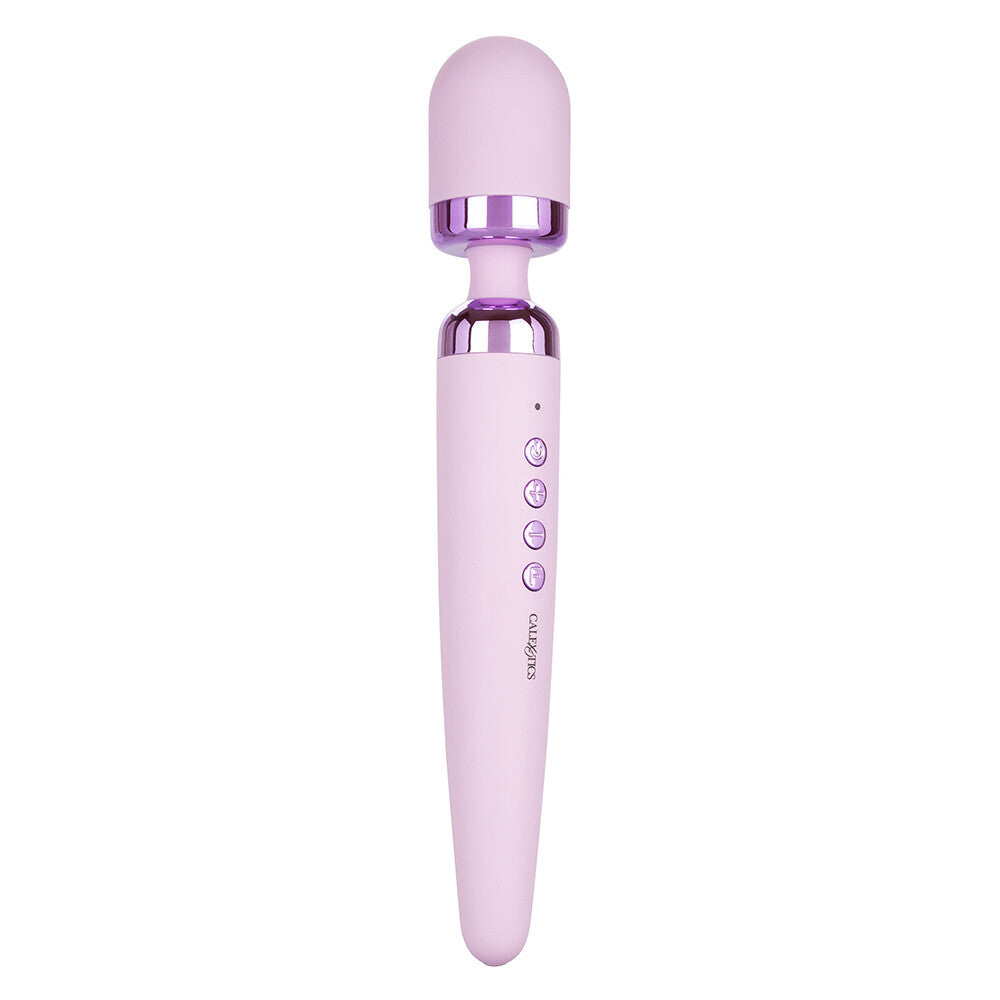 Opulence High Powered Rechargeable Wand Massager - Peaches & Cream