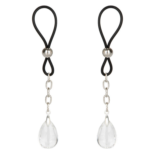 Nipple Play NonPiercing Nipple Jewellery Crystal - Peaches & Cream