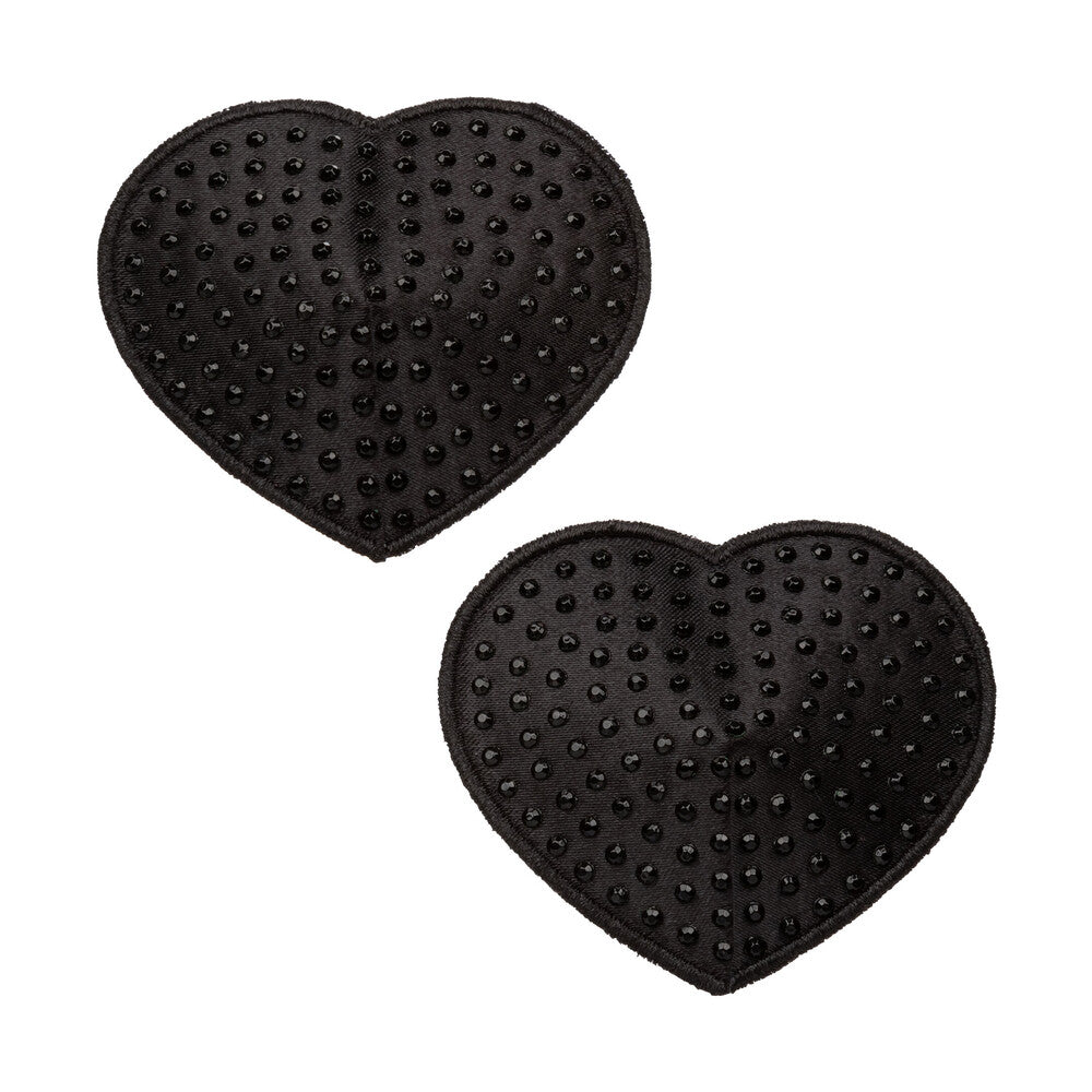 Radiance Black Heart Pasties - Peaches & Cream