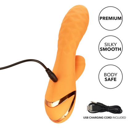 Rechargeable Newport Beach Babe Vibrator - Peaches & Cream