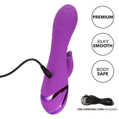 Rechargeable Valley Vamp Clit Vibrator - Peaches & Cream