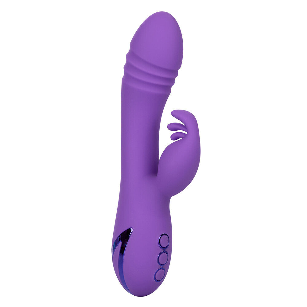 West Coast Wave Rider Vibrator and Clit Stim - Peaches & Cream