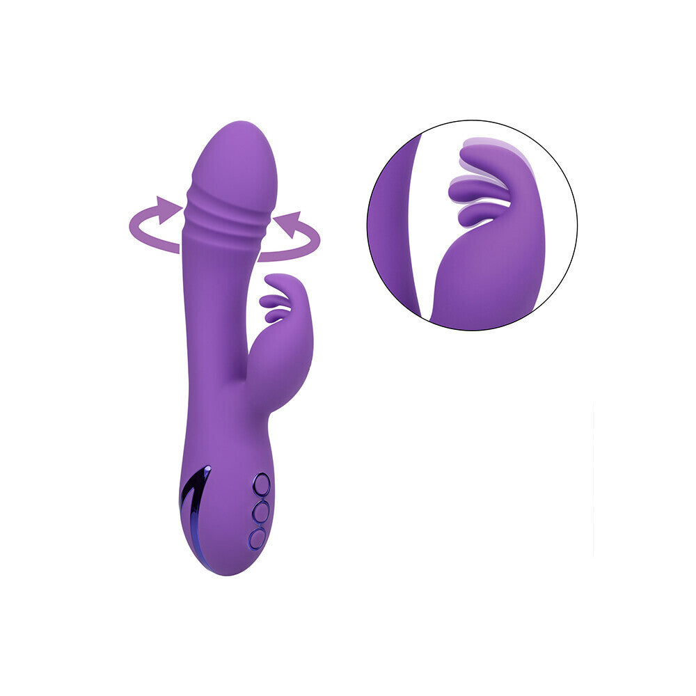 West Coast Wave Rider Vibrator and Clit Stim - Peaches & Cream