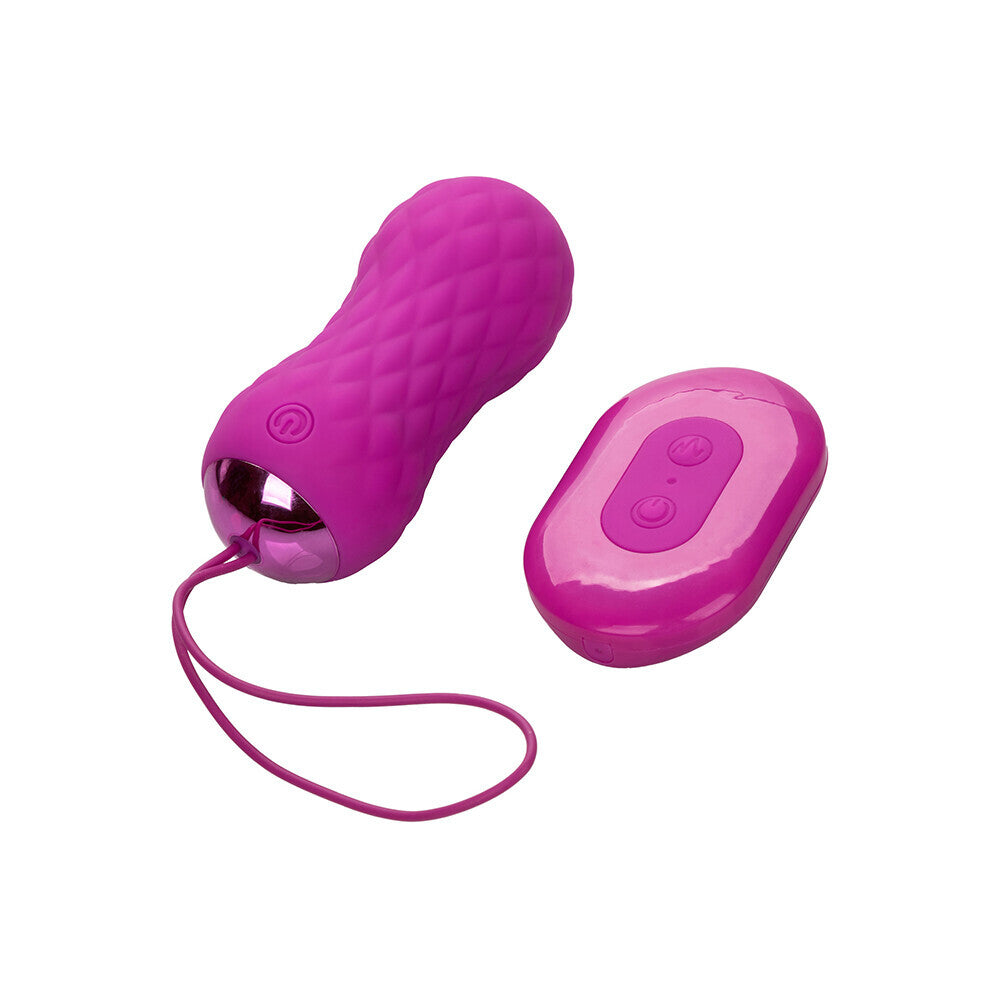 Slay SPINME Remote Control Textured Bullet - Peaches & Cream