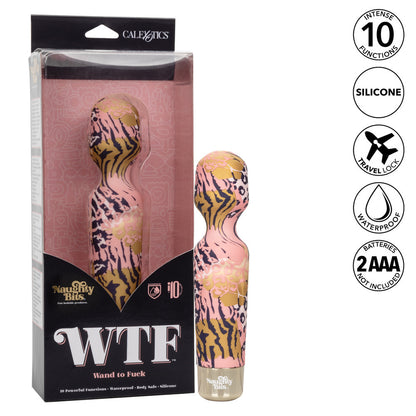 Naughty Bits WTF Wand - Peaches & Cream