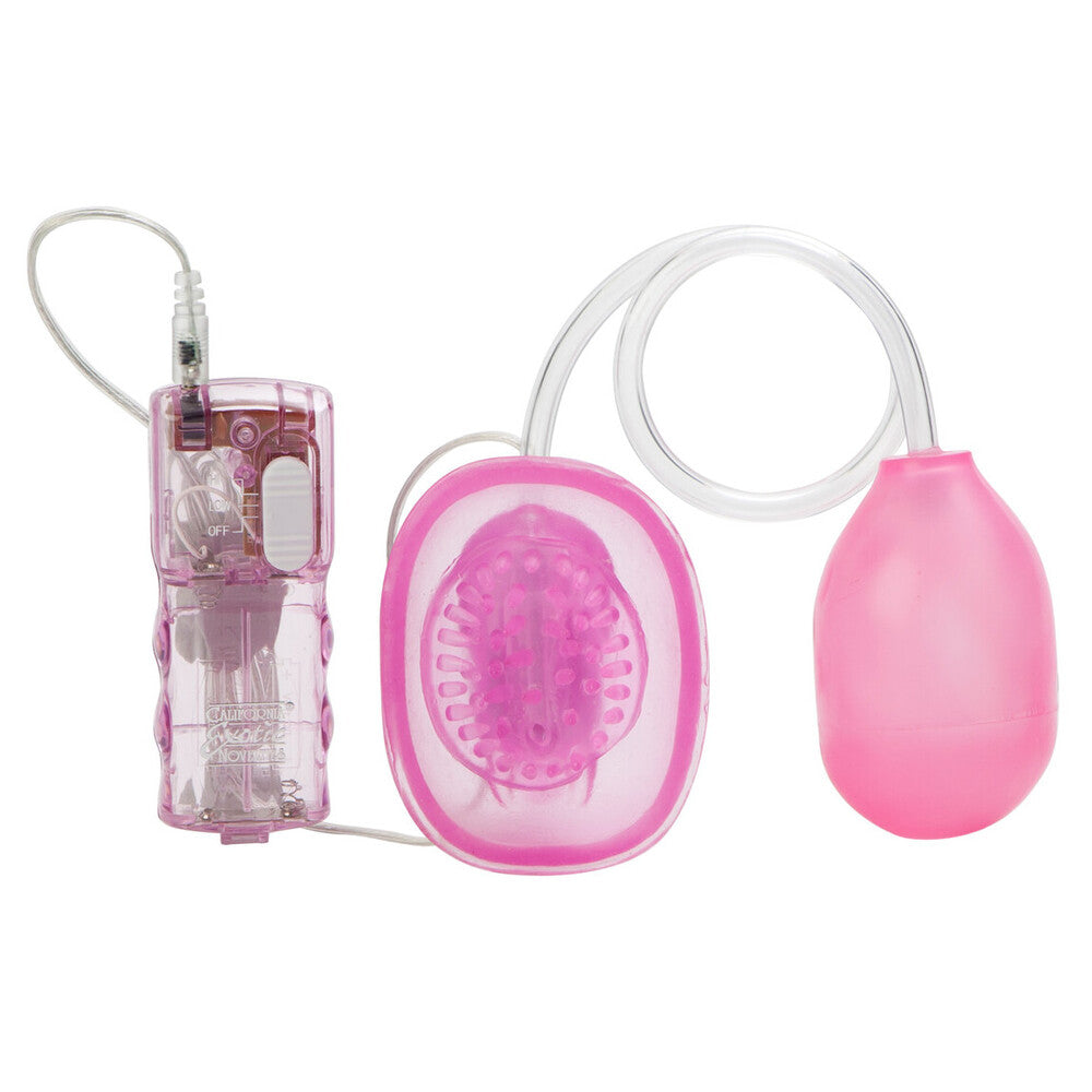 Vibro Pussy Sucky Intimate Pump - Peaches & Cream