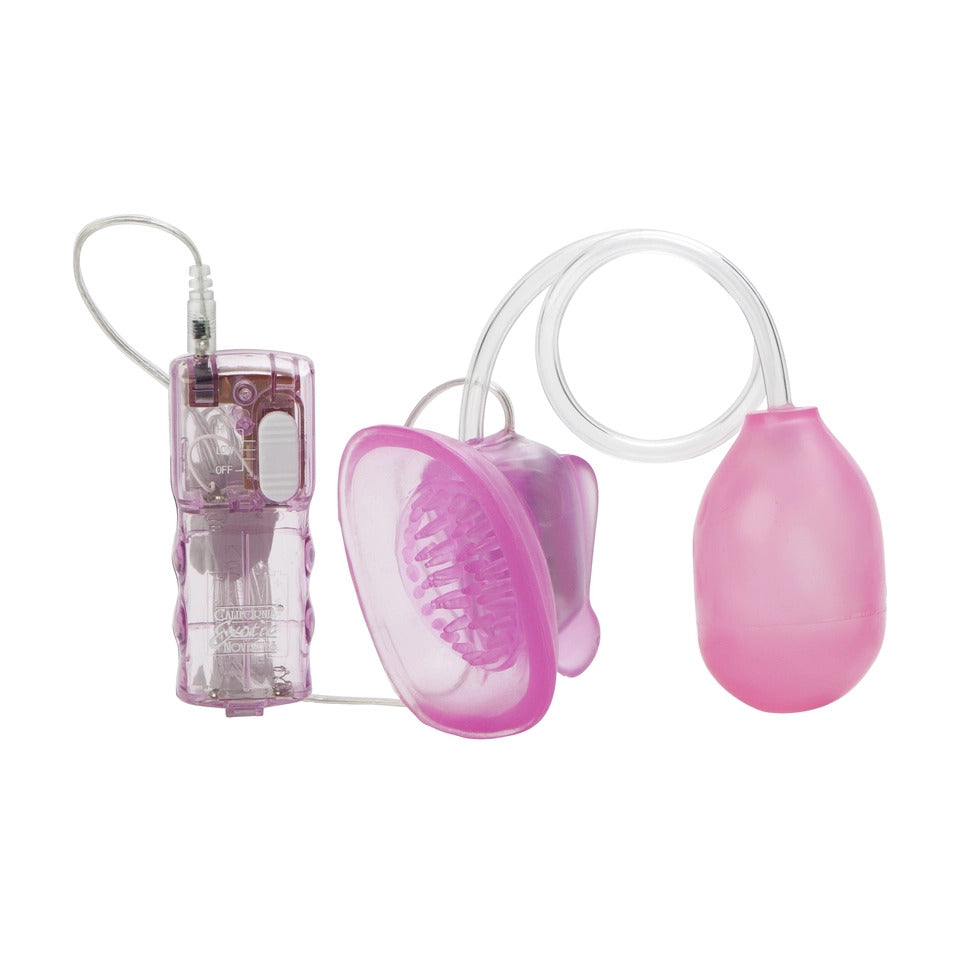 Vibro Pussy Sucky Intimate Pump - Peaches & Cream