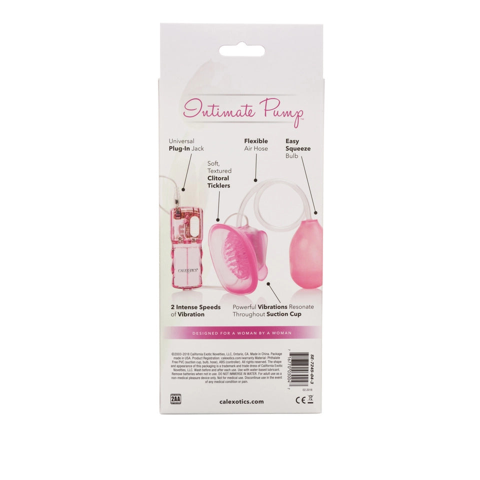 Vibro Pussy Sucky Intimate Pump - Peaches & Cream